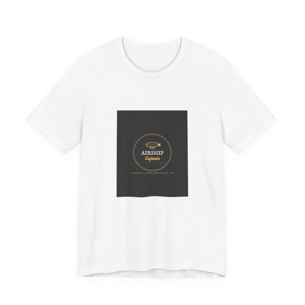 Airship Captain - Steampunk Unisex T-Shirt - steampunk t-shirt