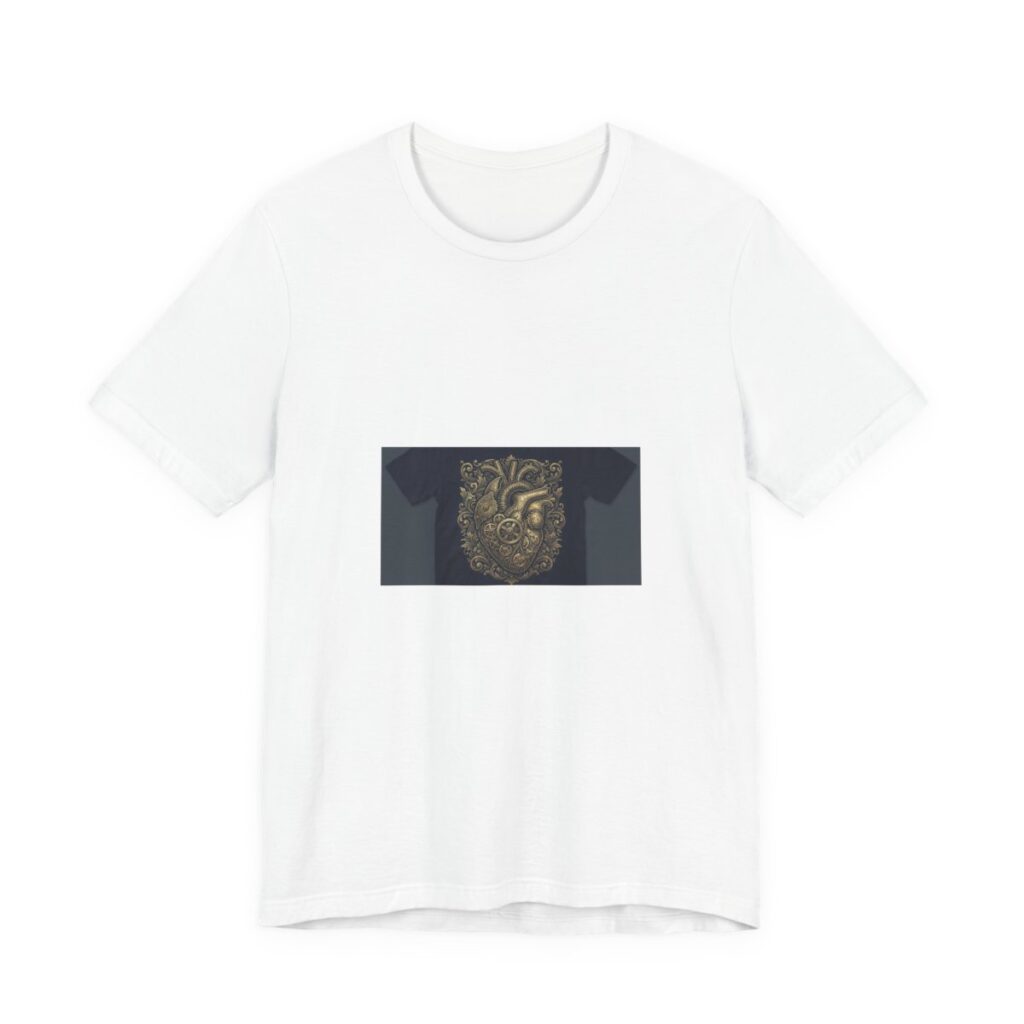 Clockwork Heart steampunk t-shirt artwork