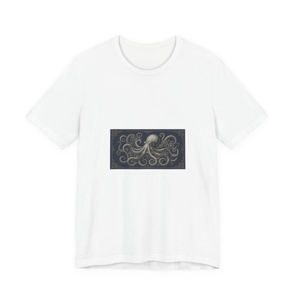 Clockwork Octopus steampunk t-shirt artwork