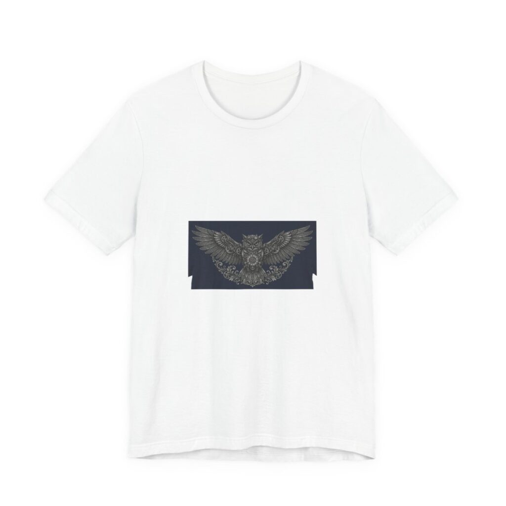 Clockwork Owl steampunk t-shirt artwork