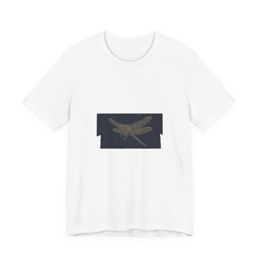 Mechanical Dragonfly steampunk t-shirt artwork