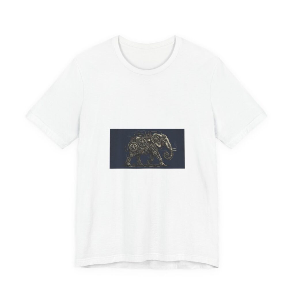 Mechanical Elephant steampunk t-shirt artwork