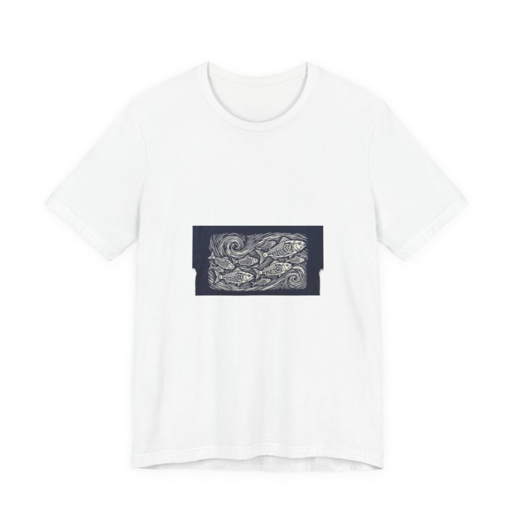 Mechanical Fish steampunk t-shirt artwork