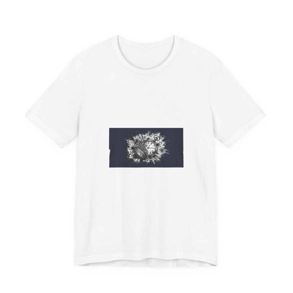 Pocket Watch Burst steampunk t-shirt artwork