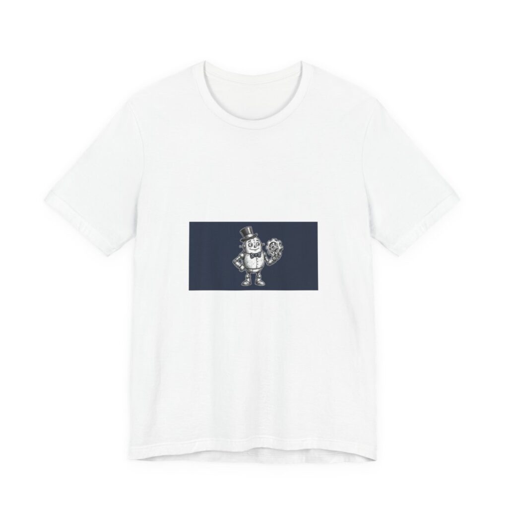 Robot Butler steampunk t-shirt artwork
