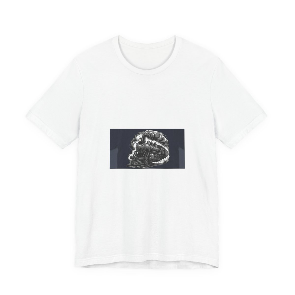 Steam Locomotive steampunk t-shirt artwork